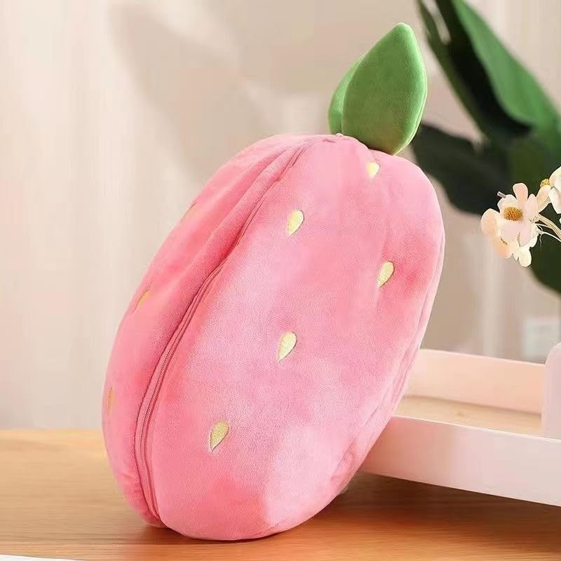 🐰Easter Early Sale 49% OFF🍓Strawberry Bunny Transformed into Little Rabbit🎀 Fruit Doll Plush Toy🐰